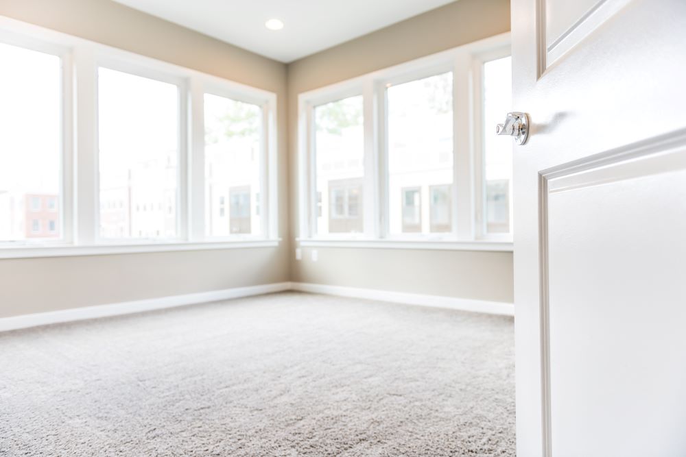It's a good idea to choose a wall-to-wall carpet in your bedroom