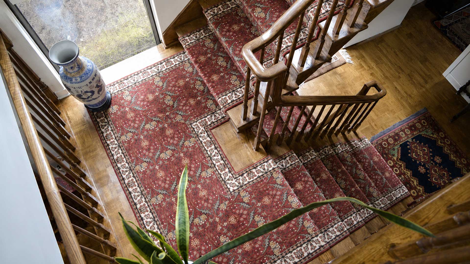 Tapis haut de gamme Montréal dans un intérieur résidentiel élégant