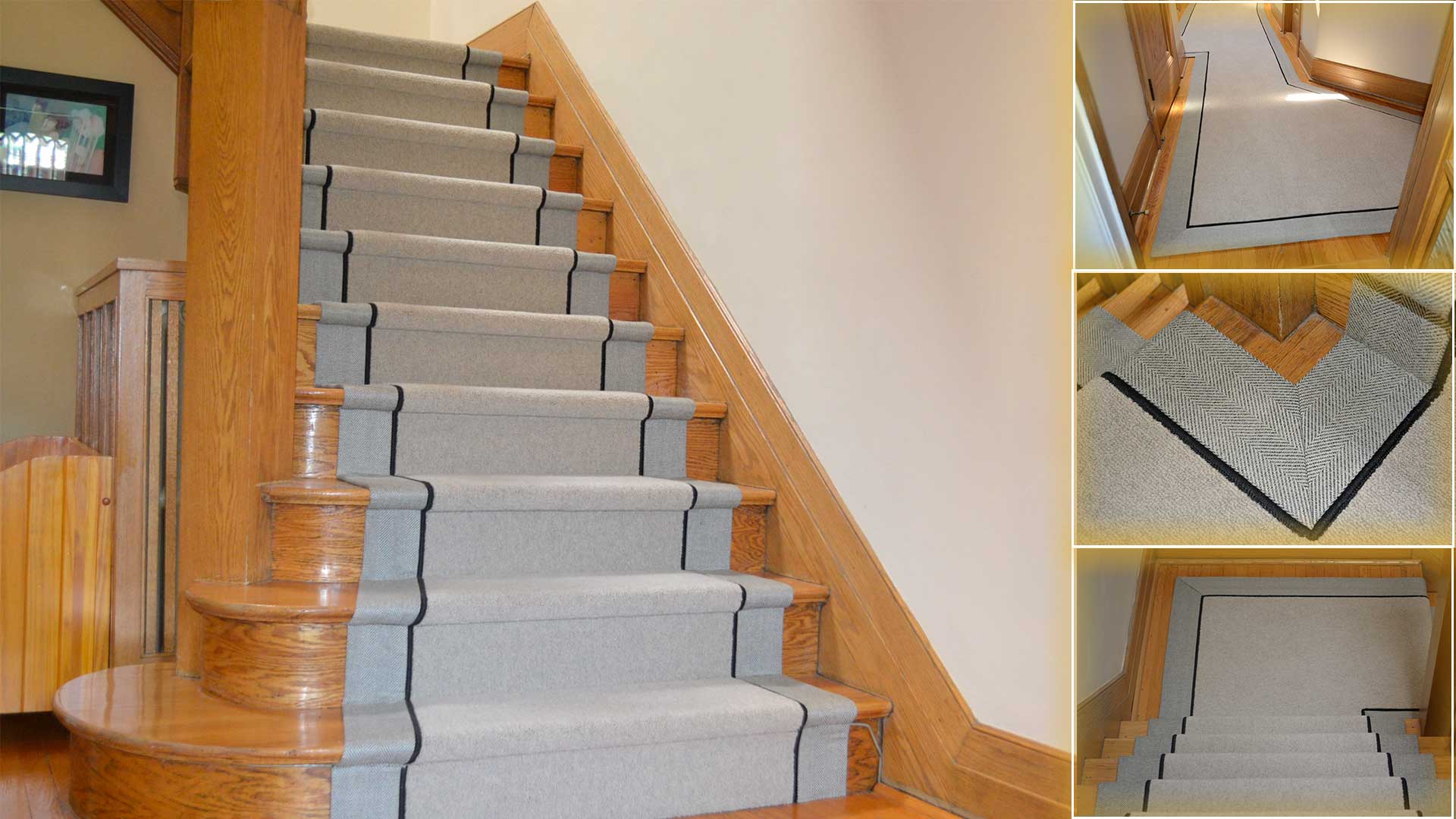 Luxury carpet craftsmanship and professional finishing in Montreal